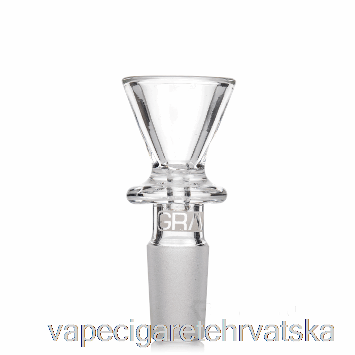 Vape Hrvatska Grav 14mm Funnel Bowl Prozirna